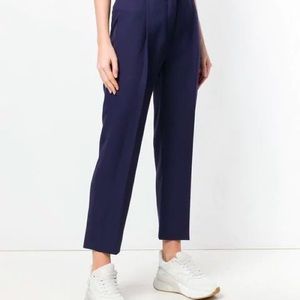 SEE BY CHLOÉ Blue tailored high waisted trousers